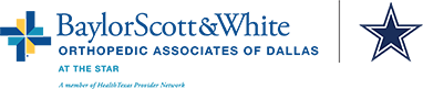 Baylor Scott & White Orthopedic Associates at the Star logo